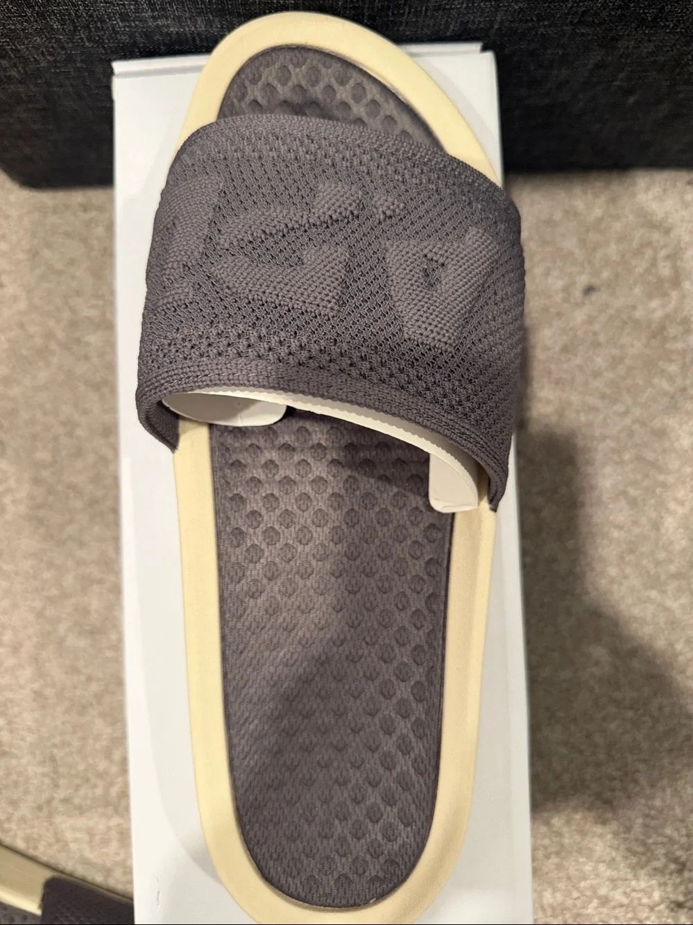APL Men’s BL Techloom slide Asteroid/Pristine Gray size 10 NEW